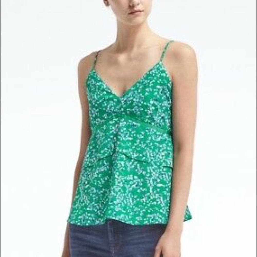 Banana Republic floral camisole⭐️LIKE NEW!